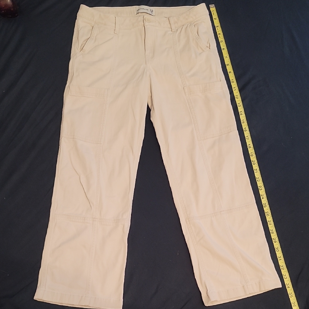 Abercrombie Kids Tan Cargo Pants